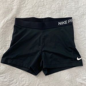 Black Nike Pro spandex